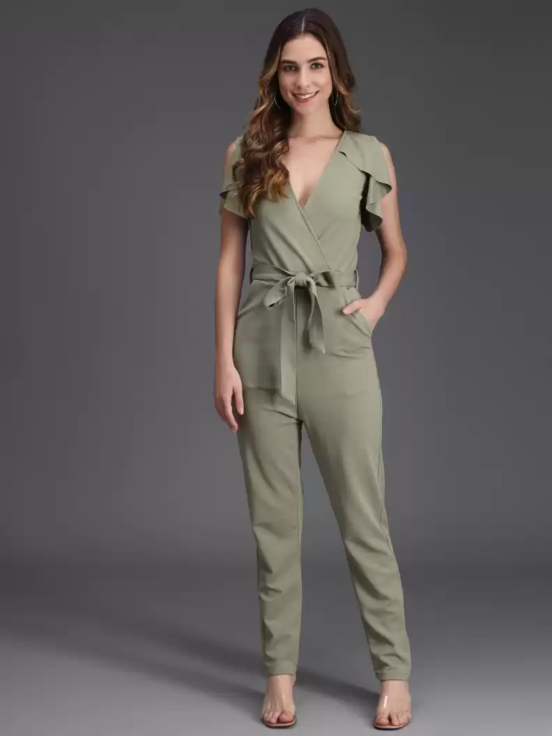 TANDUL  Solid Women Jumpsuit