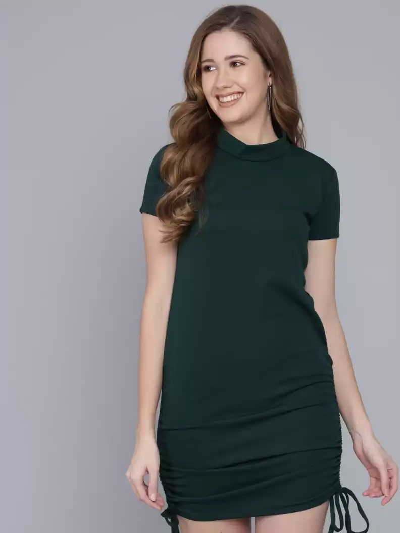 TANDUL  Women Bodycon Green Dress