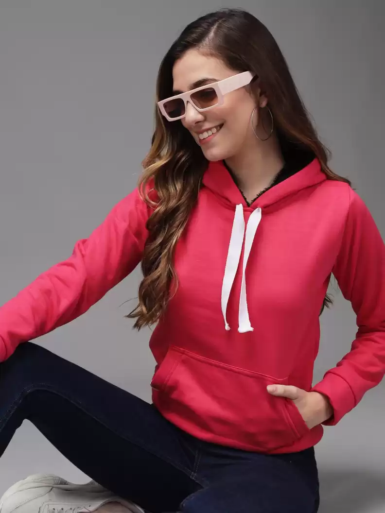 TANDUL  Full Sleeve Solid Women Sweatshirt