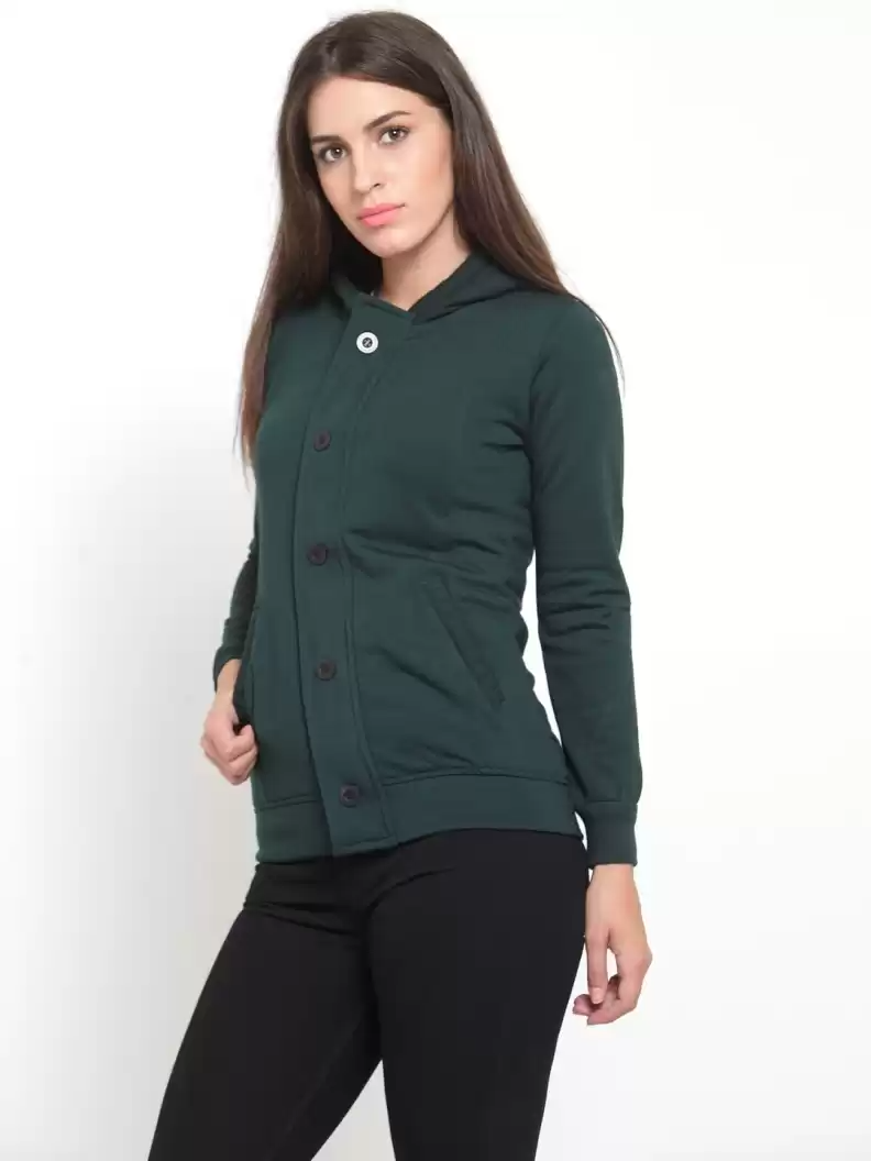 TANDUL  Full Sleeve Solid Women Casual Jacket