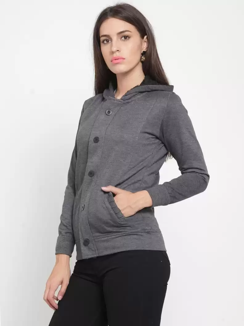 TANDUL  Full Sleeve Self Design Women Jacket