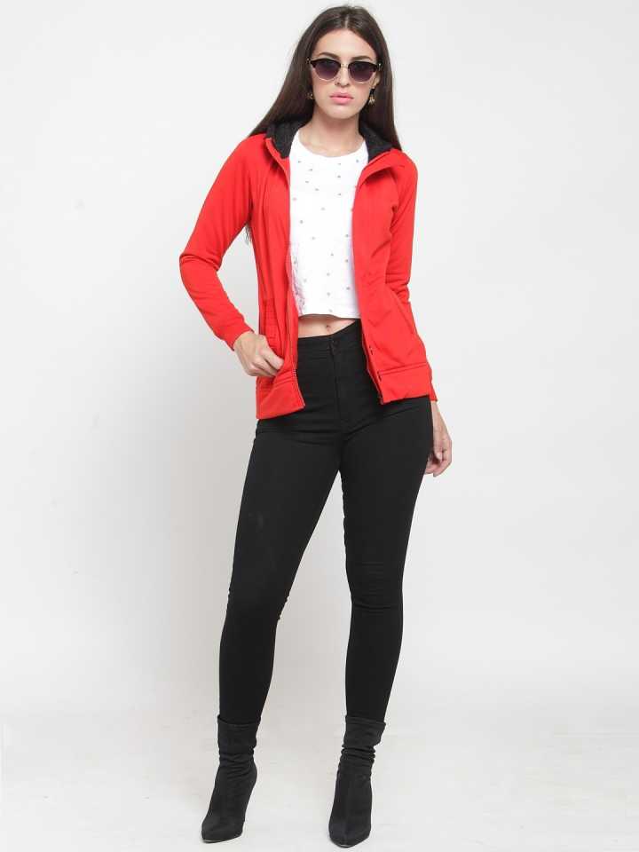 TANDUL  Full Sleeve Solid Women Casual Jacket