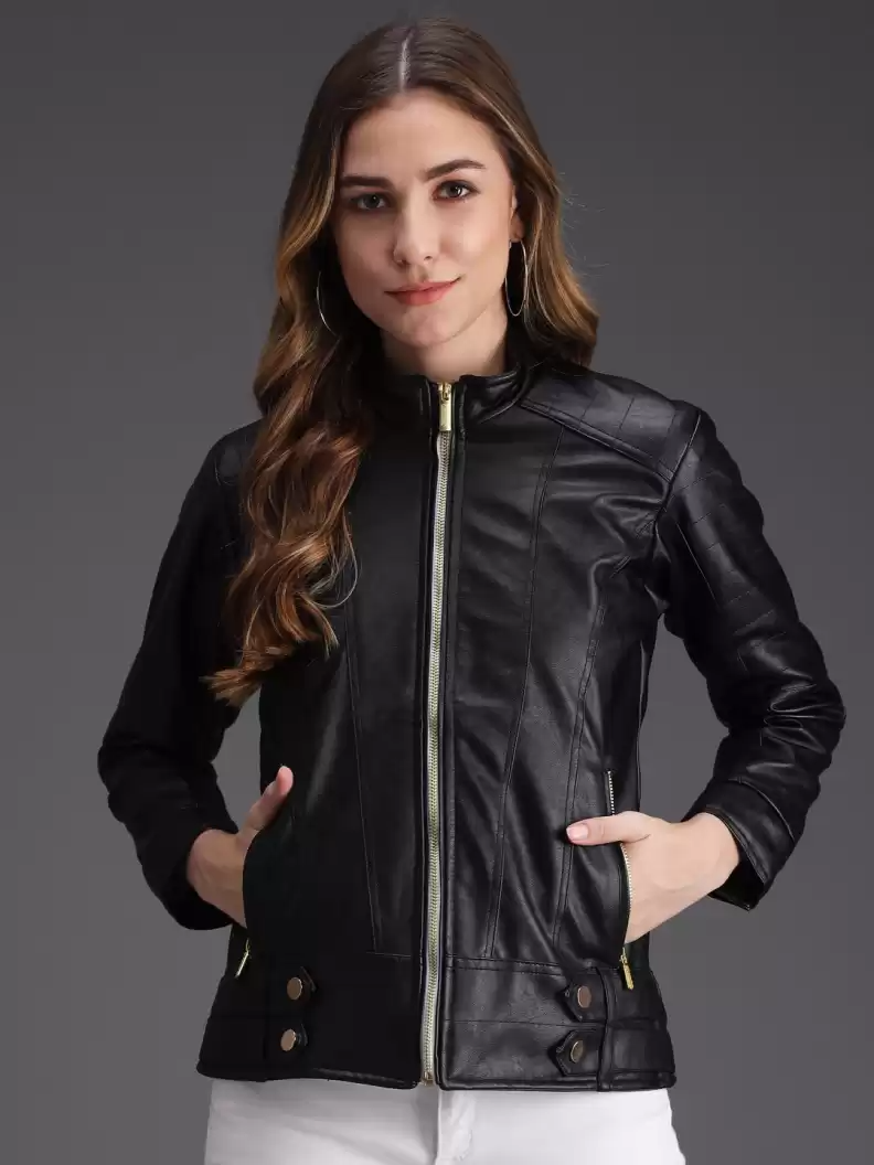 TANDUL  Full Sleeve Solid Women Casual Jacket