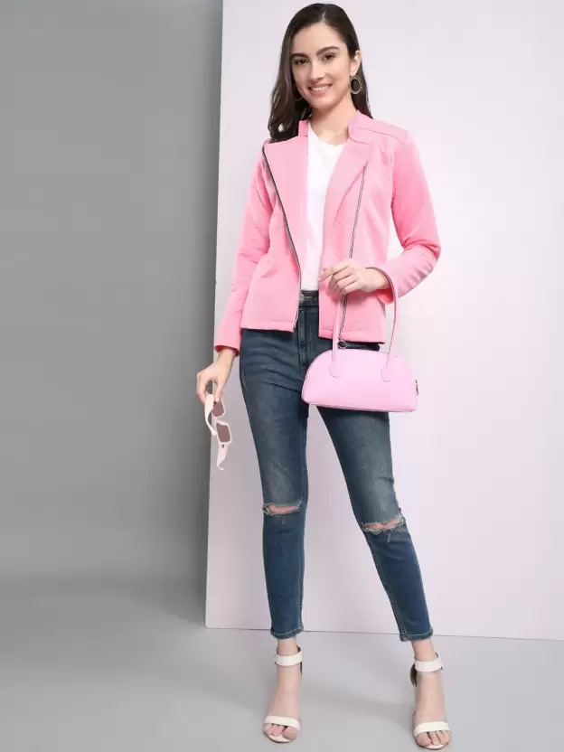 Women Solid Casual Jacket